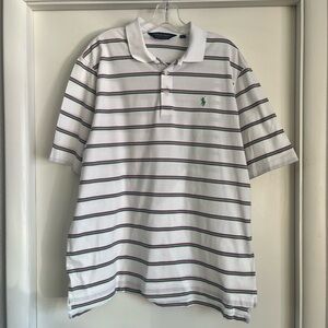 Men's Ralph Lauren Striped Polo Golf Shirt